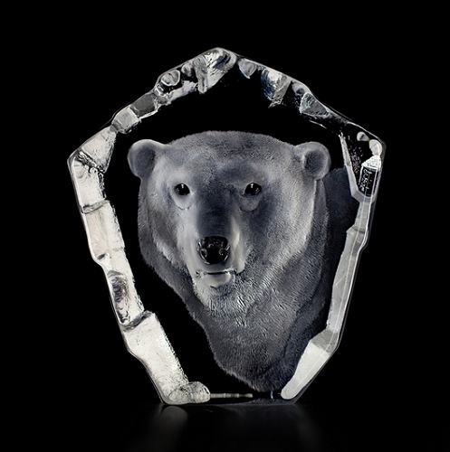 Mats Jonasson® Arctic Wildlife Crystal Sculptures - Crystal-Fox