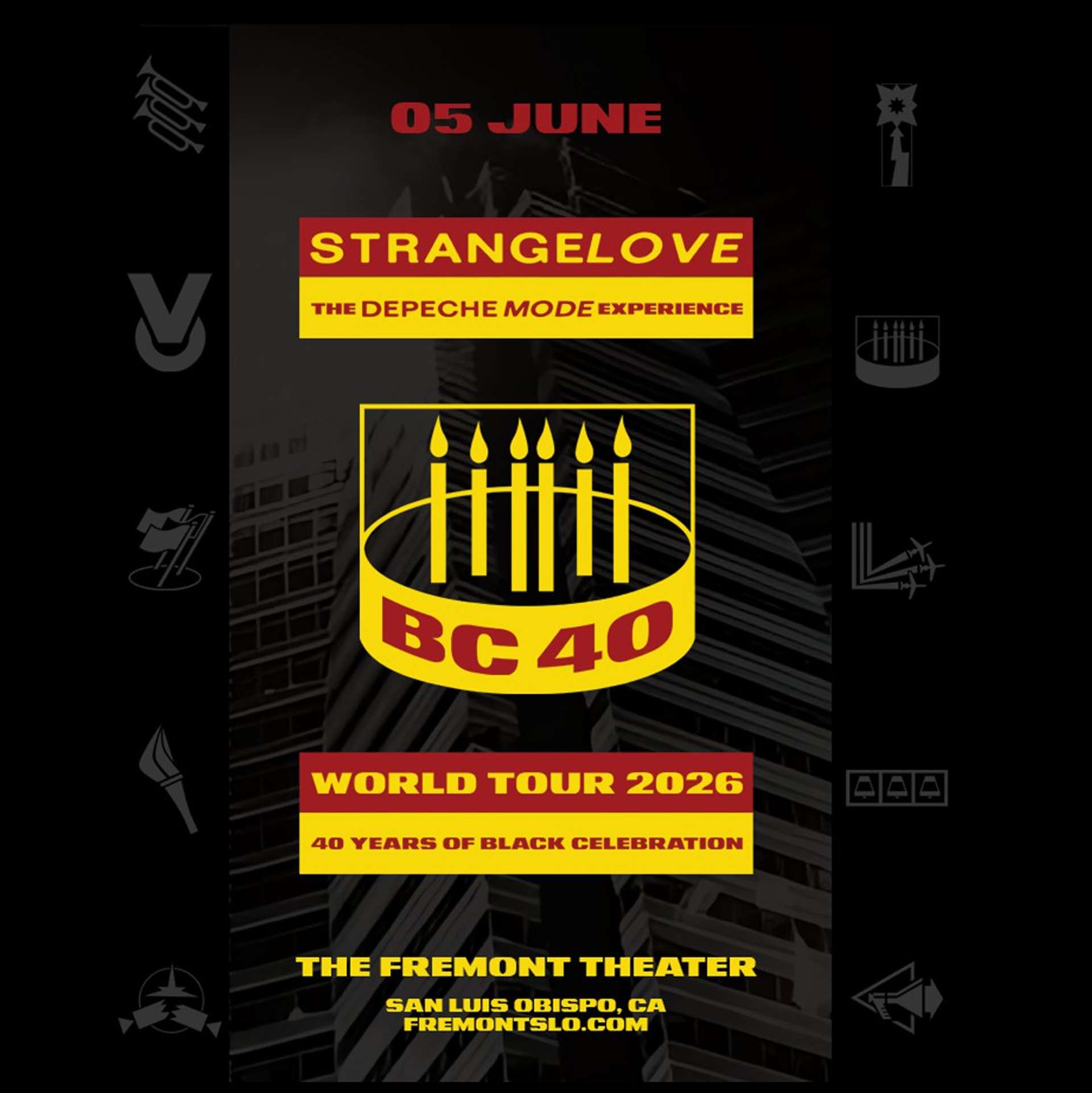 UPCOMING EVENTS | Strangelove - The Depeche Mode Experience | June
