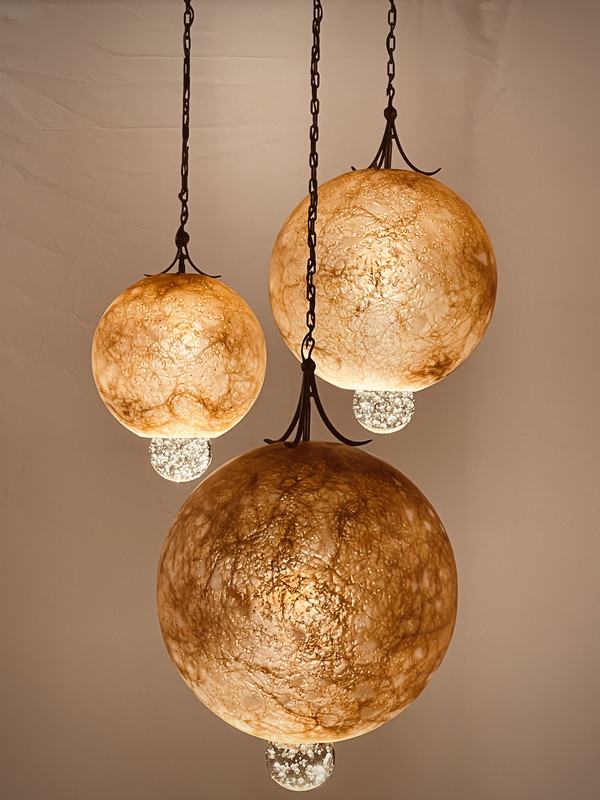 Sura Amber Chandelier | Chandeliers (Palomas Home Furnishings)