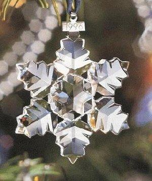 1996 Retired Swarovski Annual Ornament (Swarovski) - Crystal-Fox