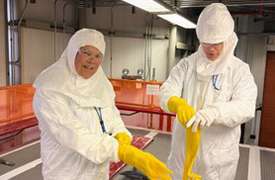 Dressing for Containment entry