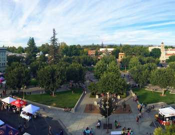 City Plaza during Thursday Night Market