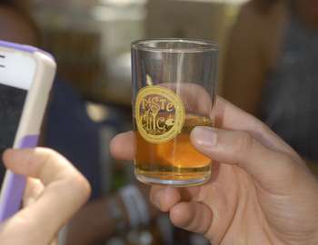 Taste of Chico Beer Glass