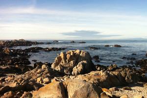 Image about Asilomar Beach in Pacific Grove, CA