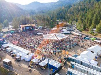 Festival Shot from Overhead