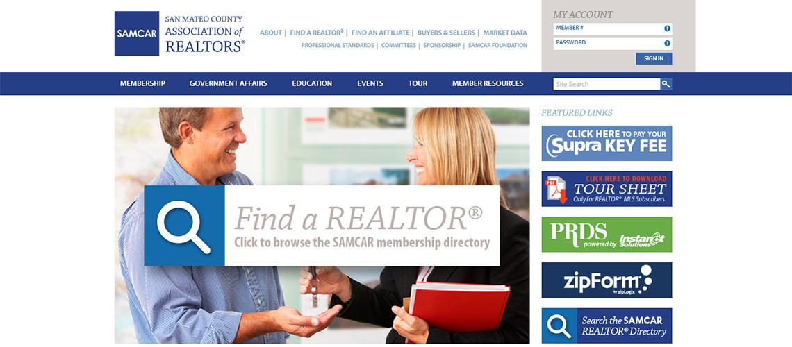 Web Development for Real Estate Associations
