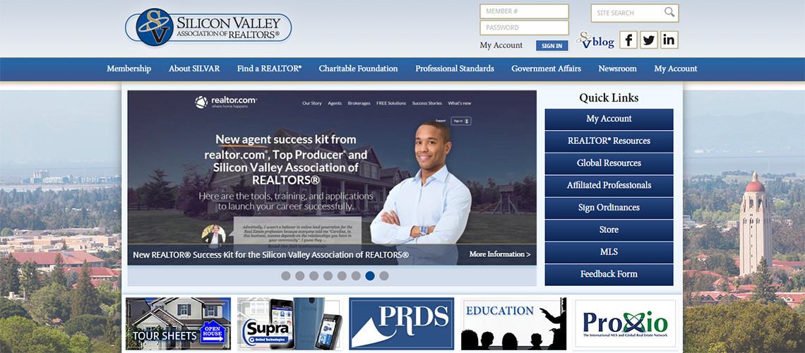 Web Design for Real Estate Associations