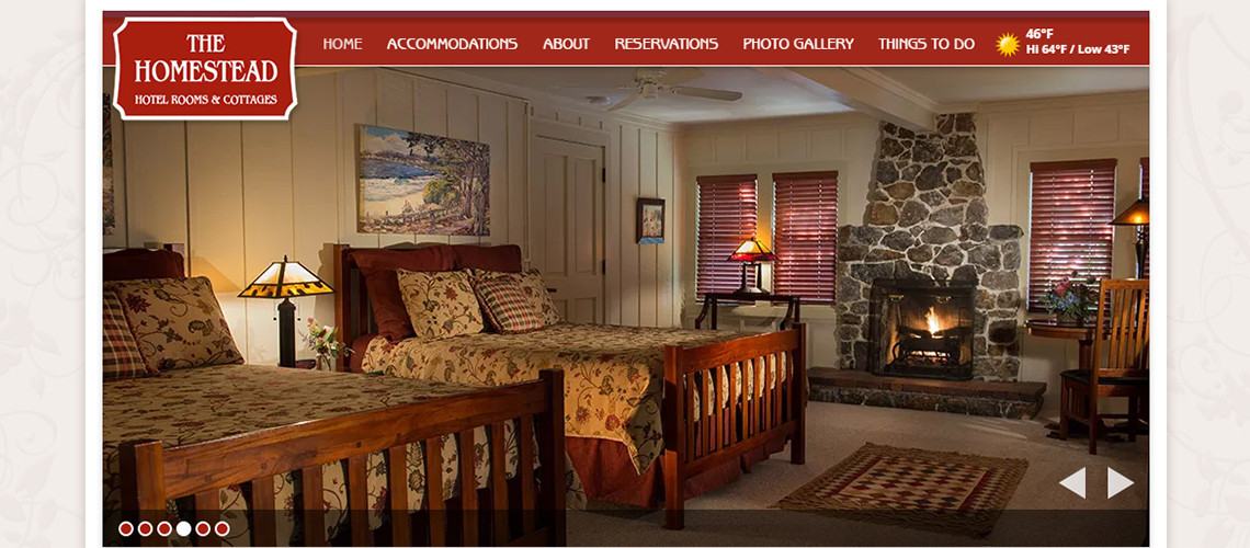 Hotel Web Design Carmel California