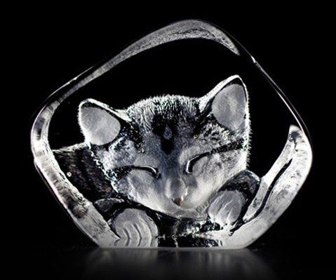 Mats Jonasson® Cats - Crystal-Fox Gallery