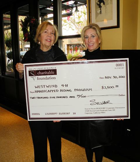 Image about Silicon Valley REALTORS&reg; Charitable Foundation Donations Over $44,000 in 2010