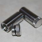 Aluminum Pill Box 1 1/8" Long