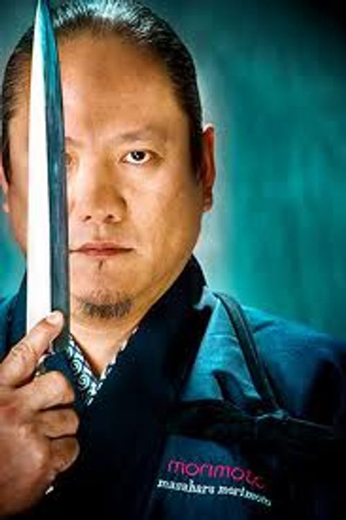Image about Celebrity Spotting: Iron Chef Masaharu Morimoto Dines at the World-Famous Sardine Factory