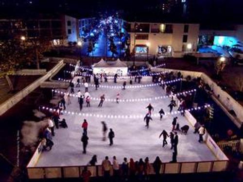 Image about Caf&eacute; Fina and Domenico's on the Wharf Welcome Back Ice Skating by the Bay