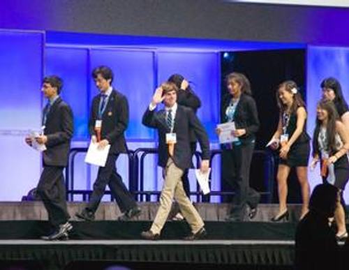 Image about Stevenson School Sophomore, Chapman Caddell, Wins Physics and Astronomy &ldquo;Best of Category&rdquo; Award and Other Awards at Intel International Science and Engineering Fair