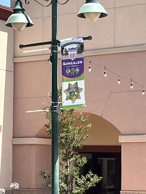Image about Gonzales installs All-America City banners
