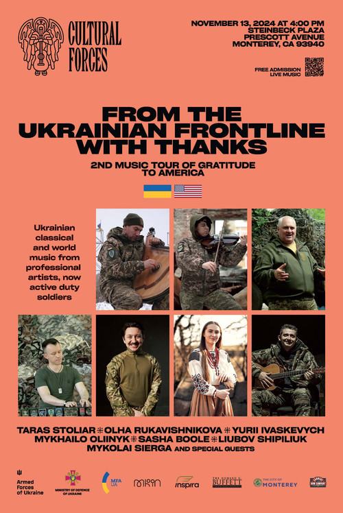 Image about Cultural Forces of Ukraine to Perform In Steinbeck Plaza on Cannery Row