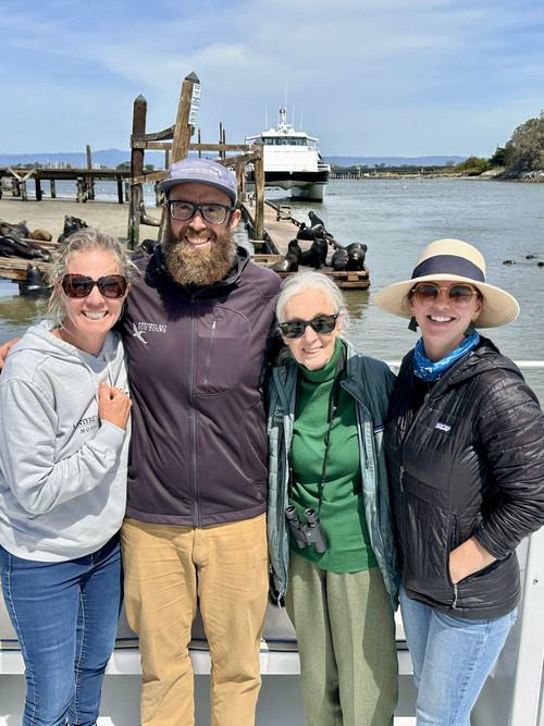 Image about Wildlife Icon Dr. Jane Goodall Visits Moss Landing to Support Sea Otter Revival
