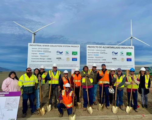 Image about City of Gonzales Breaks Ground on New Industrial Wastewater System Project