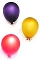 Rubino Wall Art Glass Balloons