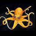 Hopko Art Glass Octopus Sculptures