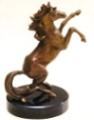 Brass Horse Sculptures