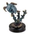 Sea Turtles Bronze Sculptures
