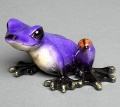 Bugsy Bronze Frog Sculptures