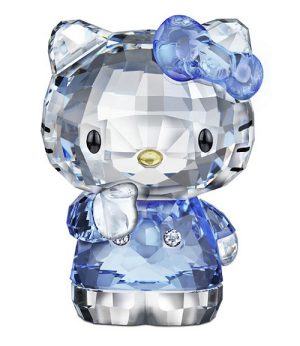 Swarovski Hello Kitty with Blue Bow