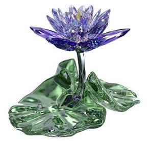 Swarovski Blue Violet  Waterlily