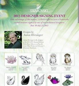 Anton Hirzinger, Swarovski Designer