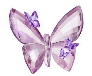Swarovski Butterfly, Light Amethyst
