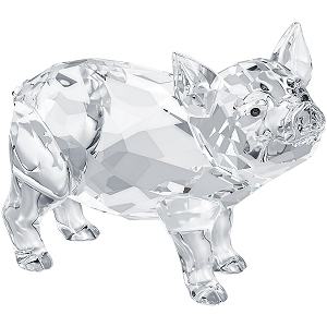 Swarovski Clear Faceted Piglet sale