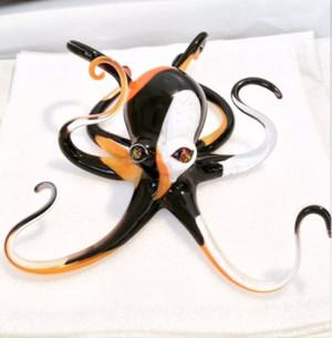 Koi Octopus  - Hopko Glass