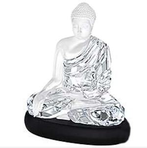 Large Swarovski Crystal Buddha