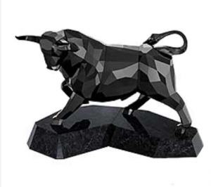 Swarovski Soulmate Black Crystal Bull