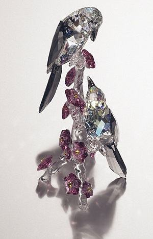 Swarovski Tutelary Spirit Loving Magpies 
