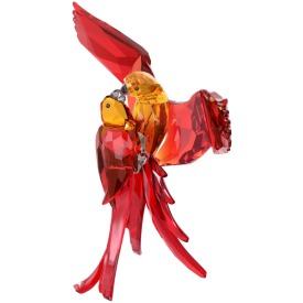 Swarovski Red Parrots