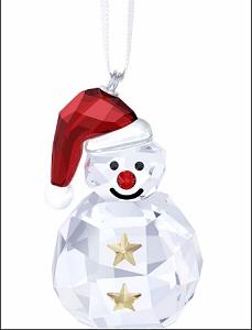 Swarovski Rocking Snowman Ornament