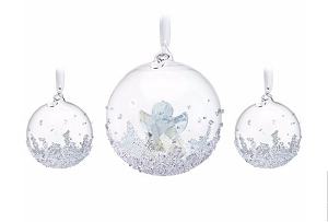 Swarovski Christmas Ball Ornament Set, A.E. 2015