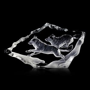 Mats Jonasson Wildlife Pair of Wolves sale