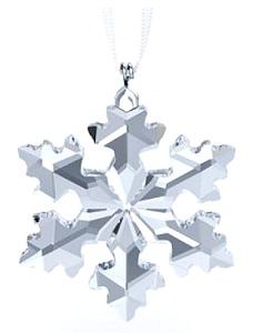 CLEAR  LITTLE SNOWFLAKE ORNAMENT 5222353 SALE