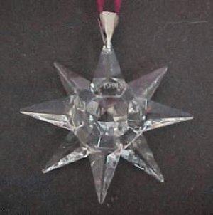 1991 Retired Swarovski Annual Ornament. NO BOX OR COA