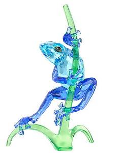 Swarovski Frog on Branch