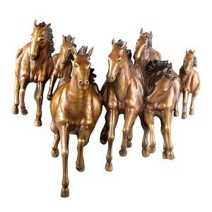 Galloping Horses Wall Plaque retiring SALE