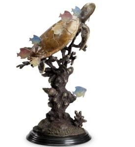 Ocean Voyagers turtle with fish retiring SALE