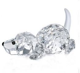 Swarovski Beagle playing Crystal
