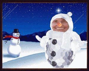 Who is this SNOW PERSON??
