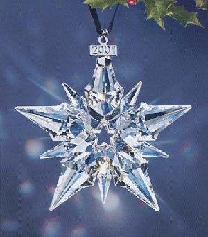 2001 Retired Swarovski annual Ornament  Rare  retired