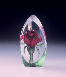 Mats Jonasson Miniature Red Rose - MJ 88150