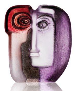 IDEO  Mats Jonasson Purple Miniature Mask  -88158
